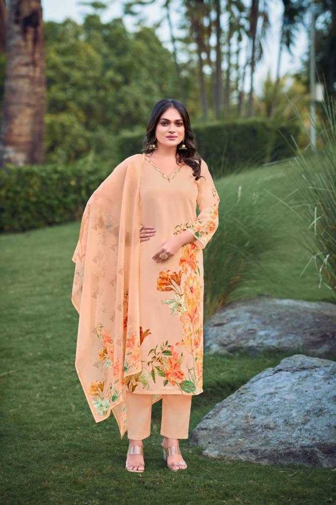 Celebrations By Ossm Digital Printed Premium Cotton Kurti With Bottom Dupatta Wholesale Online